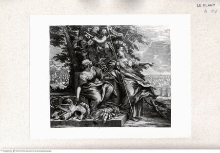 Vorderseite von Staatsgalerie [http://creativecommons.org/publicdomain/mark/1.0/] Allegorie auf Clemens X. mit Minerva und Pax - , bh420184. Foto.