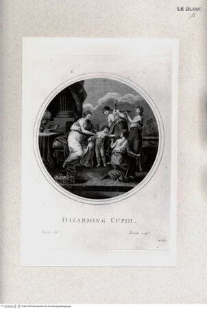 Vorderseite von Staatsgalerie [http://creativecommons.org/publicdomain/mark/1.0/] Cupido wird entwaffnet - , bh420186. Foto.
