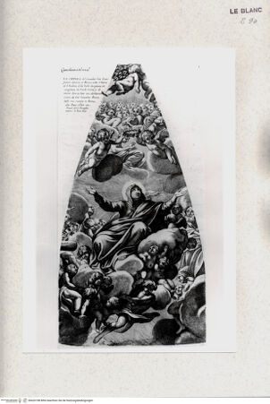 Vorderseite von Staatsgalerie [http://creativecommons.org/publicdomain/mark/1.0/] Fresko Mariae Himmelfahrt in Rom, Sant'Andrea della ValleBl I - , bh420188. Foto.