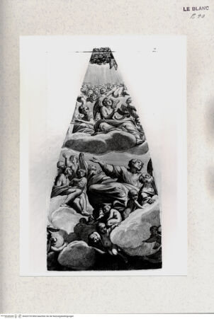 Vorderseite von Staatsgalerie [http://creativecommons.org/publicdomain/mark/1.0/] Fresko Mariae Himmelfahrt in Rom, Sant'Andrea della ValleBl VI - , bh420193. Foto.