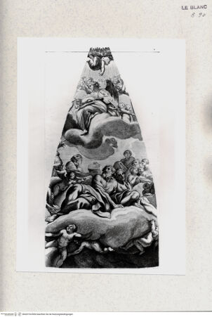 Vorderseite von Staatsgalerie [http://creativecommons.org/publicdomain/mark/1.0/] Fresko Mariae Himmelfahrt in Rom, Sant'Andrea della ValleBl V - , bh420194. Foto.