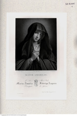 Vorderseite von Staatsgalerie [http://creativecommons.org/publicdomain/mark/1.0/] Mater amabilis - , bh420198. Foto.