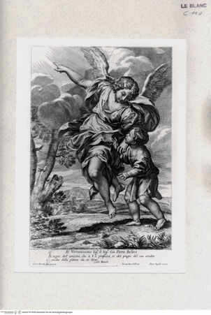 Vorderseite von Staatsgalerie [http://creativecommons.org/publicdomain/mark/1.0/] Der Schutzengel - , bh420199. Foto.