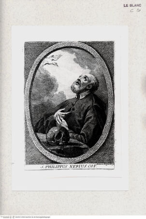 Vorderseite von Staatsgalerie [http://creativecommons.org/publicdomain/mark/1.0/] Der Heilige Philippus Nerius - , bh420214. Foto.