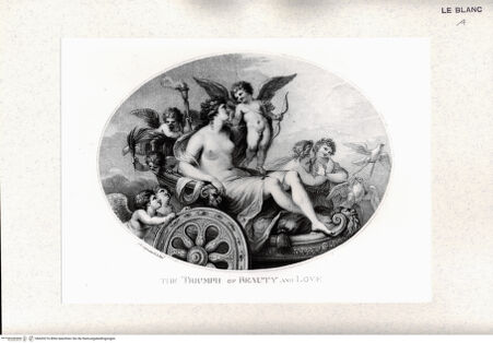 Vorderseite von Staatsgalerie [http://creativecommons.org/publicdomain/mark/1.0/] Der Triumph von Schönheit und Liebe - , bh420216. Foto.