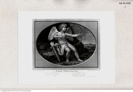 Vorderseite von Staatsgalerie [http://creativecommons.org/publicdomain/mark/1.0/] "Amor frecciante" - , bh420256. Foto.