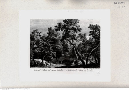 Vorderseite von Staatsgalerie [http://creativecommons.org/publicdomain/mark/1.0/] "Cerca il Villano..." - , bh420258. Foto.