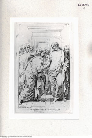 Vorderseite von Staatsgalerie [http://creativecommons.org/publicdomain/mark/1.0/] Der ungläubige Thomas - , bh420307. Foto.