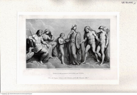 Vorderseite von Staatsgalerie [http://creativecommons.org/publicdomain/mark/1.0/] Herkules bei Jupiter und Juno - , bh420325. Foto.