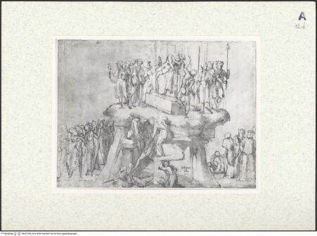 Vorderseite von Ashmolean Museum [https://www.deutsche-digitale-bibliothek.de/content/lizenzen/rv-fz/] Kreuzabnahme Christi - , bh421549_recto. Foto.