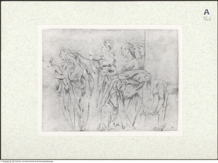 Vorderseite von Ashmolean Museum [https://www.deutsche-digitale-bibliothek.de/content/lizenzen/rv-fz/] Gruppe von zwölf Figuren - , bh421551_recto. Foto.