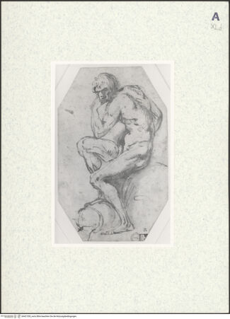 Vorderseite von Ashmolean Museum [https://www.deutsche-digitale-bibliothek.de/content/lizenzen/rv-fz/] Sitzender Flussgott - , bh421555_recto. Foto.