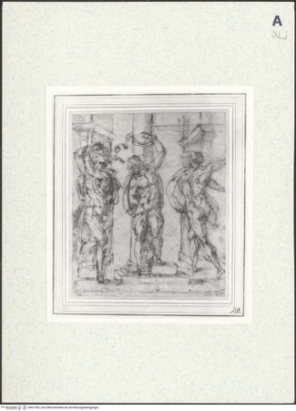 Vorderseite von Ashmolean Museum [https://www.deutsche-digitale-bibliothek.de/content/lizenzen/rv-fz/] Geißelung Christi - , bh421556_recto. Foto.