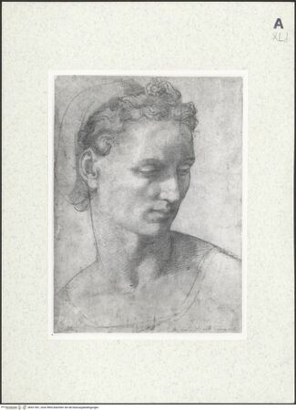 Vorderseite von Ashmolean Museum [https://www.deutsche-digitale-bibliothek.de/content/lizenzen/rv-fz/] Kopf einer Frau - , bh421561_recto. Foto.