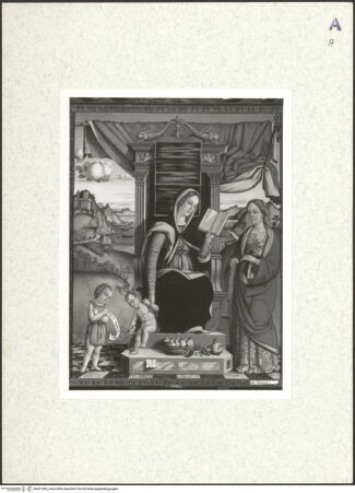 Vorderseite von Réunion des Musées Nationaux [https://www.deutsche-digitale-bibliothek.de/content/lizenzen/rv-ez/] Abigail bringt König David Geschenke dar - , bh421690_recto. Foto.