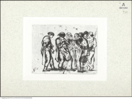 Vorderseite von Sotheby's [https://rightsstatements.org/page/CNE/1.0/] Die Verleugnung Petri - , bh421827_recto. Foto.