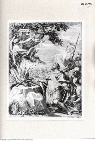 Vorderseite von Landesbildstelle Rheinland [http://creativecommons.org/publicdomain/mark/1.0/] Das Opfer Gideons (2. Zustand) - , bh423081. Foto.