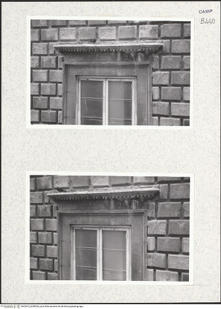 Vorderseite von Beyer, Andreas [https://www.deutsche-digitale-bibliothek.de/content/lizenzen/rv-fz/] Palazzo di Diomede CarafaFassade an der Via San Biagio dei Librai - Fassade, Detail, bh423915_bh593654_recto. Foto: Beyer, Andreas.