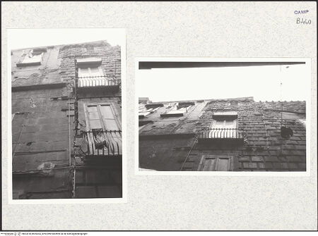 Vorderseite von Beyer, Andreas [https://www.deutsche-digitale-bibliothek.de/content/lizenzen/rv-fz/] Palazzo di Diomede CarafaFassade an der Vico San Filippo - Fassade, Detail, bh423918_bh593653_recto. Foto: Beyer, Andreas.