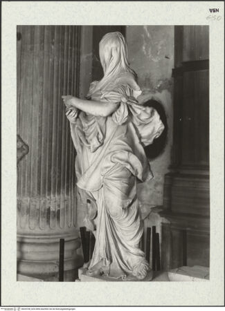 Vorderseite von Böhm, Osvaldo [https://www.deutsche-digitale-bibliothek.de/content/lizenzen/rv-ez/] Fides - Gesamtansicht, seitlich, bh425708_recto. Foto.