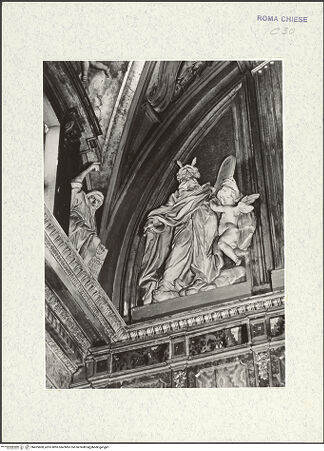 Vorderseite von Museo Nazionale di Castel Sant'Angelo [https://www.deutsche-digitale-bibliothek.de/content/lizenzen/rv-ez/] Propheten und PatriarchenMoses - Ansicht von rechts unten, bh425800_recto. Foto.