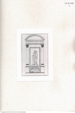 Vorderseite von Thorvaldsens Museum [http://creativecommons.org/publicdomain/mark/1.0/] Tabernakel mit dem offenen Grab Raffaels (Lithographie 1833) - , bh426136. Foto.