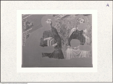 Vorderseite von Museo della Città, Rimini [https://www.deutsche-digitale-bibliothek.de/content/lizenzen/rv-ez/] Jüngstes Gericht - Detail: zwei Apostel links, bh428654_recto. Foto.