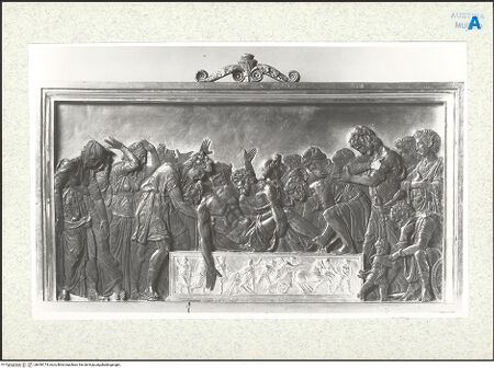 Vorderseite von Kunsthistorisches Museum, Wien [https://www.deutsche-digitale-bibliothek.de/content/lizenzen/rv-ez/] Grablegung Christi - , bh430174_recto. Foto.