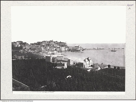 Vorderseite von Alinari [https://www.deutsche-digitale-bibliothek.de/content/lizenzen/rv-ez/] Stadt - Blick auf den Golf von Pozzuoli, bh430760_recto. Foto.