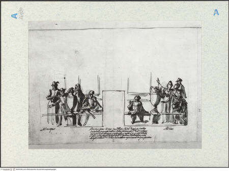 Vorderseite von Gabinetto Nazionale delle Stampe [https://www.deutsche-digitale-bibliothek.de/content/lizenzen/rv-ez/] Die vier Kontinente (Europa und Asia) - , bh432208_recto. Foto.