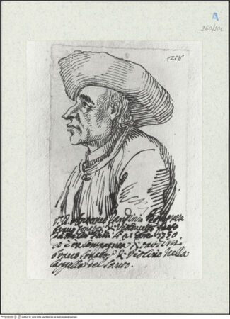 Vorderseite von Gabinetto Nazionale delle Stampe [https://www.deutsche-digitale-bibliothek.de/content/lizenzen/rv-ez/] Der Cellist Antonio Vandini - , bh432211_recto. Foto.