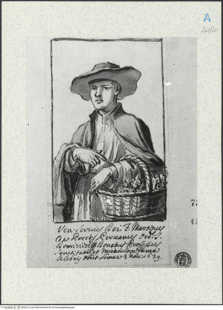 Vorderseite von Gabinetto Nazionale delle Stampe [https://www.deutsche-digitale-bibliothek.de/content/lizenzen/rv-ez/] Pater Martino de Porres - , bh432213_recto. Foto.