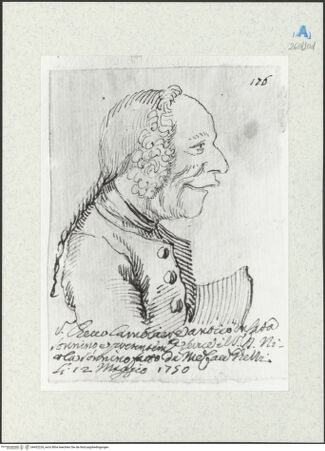 Vorderseite von Gabinetto Nazionale delle Stampe [https://www.deutsche-digitale-bibliothek.de/content/lizenzen/rv-ez/] Der Diener Checco - , bh432224_recto. Foto.