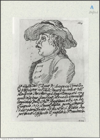 Vorderseite von Gabinetto Nazionale delle Stampe [https://www.deutsche-digitale-bibliothek.de/content/lizenzen/rv-ez/] Domenico Sersale, Sohn des Herzog von Ceresano - , bh432227_recto. Foto.