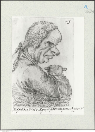 Vorderseite von Gabinetto Nazionale delle Stampe [https://www.deutsche-digitale-bibliothek.de/content/lizenzen/rv-ez/] Der Organist Alari - , bh432243_recto. Foto.