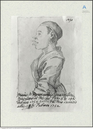 Vorderseite von Gabinetto Nazionale delle Stampe Gabinetto Nazionale delle Stampe [https://www.deutsche-digitale-bibliothek.de/content/lizenzen/rv-ez/] Maria di Monticelli - , bh432279_recto. Foto.