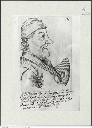 Vorderseite von Gabinetto Nazionale delle Stampe [https://www.deutsche-digitale-bibliothek.de/content/lizenzen/rv-ez/] Pater Matteo Hoc aus Bayern - , bh432297_recto. Foto.