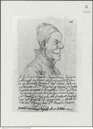 Vorderseite von Gabinetto Nazionale delle Stampe [https://www.deutsche-digitale-bibliothek.de/content/lizenzen/rv-ez/] Pater Francesco Pepe - , bh432323_recto. Foto.