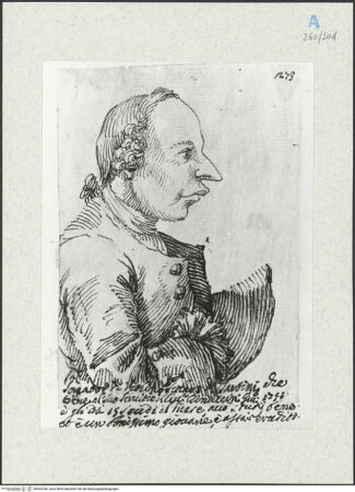 Vorderseite von Gabinetto Nazionale delle Stampe [https://www.deutsche-digitale-bibliothek.de/content/lizenzen/rv-ez/] Ein Geigenspieler (Pasquale Bini?) - , bh432346_recto. Foto.