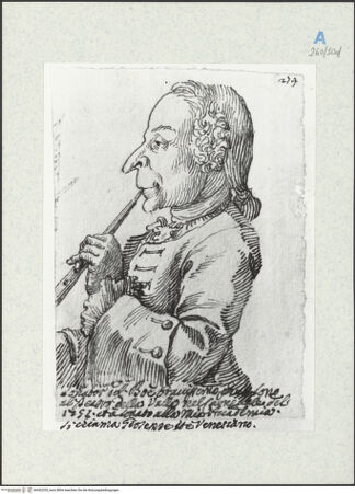 Vorderseite von Gabinetto Nazionale delle Stampe [https://www.deutsche-digitale-bibliothek.de/content/lizenzen/rv-ez/] Herr Giuseppe "veneziano", Oboespieler - , bh432355_recto. Foto.
