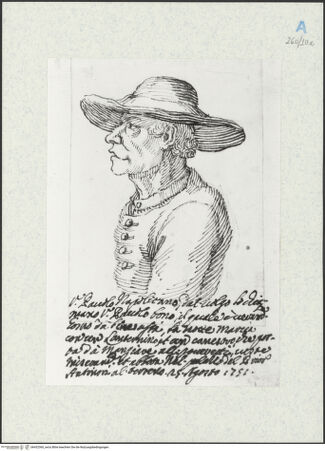 Vorderseite von Gabinetto Nazionale delle Stampe [https://www.deutsche-digitale-bibliothek.de/content/lizenzen/rv-ez/] Herr Paolo "Napoletano" - , bh432360_recto. Foto.