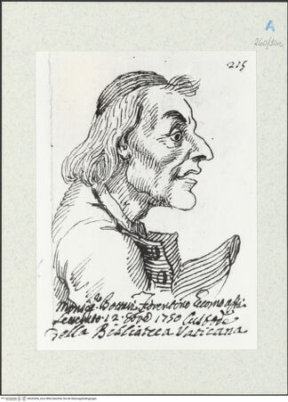 Vorderseite von Gabinetto Nazionale delle Stampe [https://www.deutsche-digitale-bibliothek.de/content/lizenzen/rv-ez/] Monsignor Gaetano Bottari - , bh432366_recto. Foto.