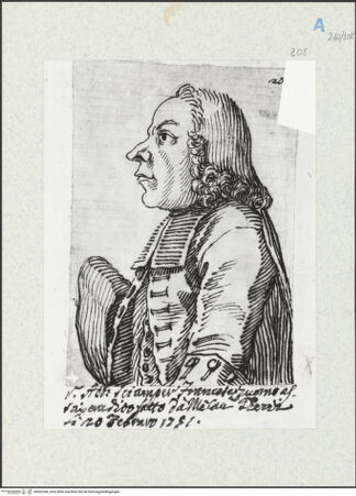 Vorderseite von Gabinetto Nazionale delle Stampe [https://www.deutsche-digitale-bibliothek.de/content/lizenzen/rv-ez/] Der Abt Champer - , bh432368_recto. Foto.