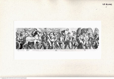 Vorderseite von Umberto Tomba Verona [http://creativecommons.org/publicdomain/mark/1.0/] Der Triumph des Lucius Emilius Paulus (aus der Serie von 12 Blatt, gestochen von L.Svidercoschi (8) und Zancon (4) nach demBrusasorcis, Palazzo Fiorio della Seta, Verona) - , bh432840. Foto.