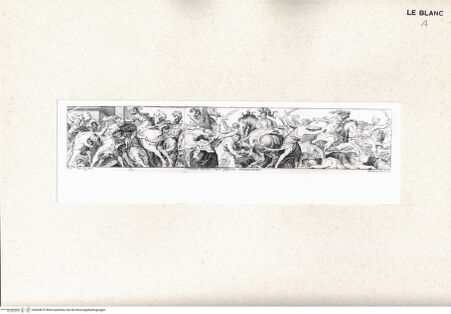 Vorderseite von Umberto Tomba Verona [http://creativecommons.org/publicdomain/mark/1.0/] Sieg der Hebräer über die Angehörigen Hamans; (aus dem Freskenzyklus der Casa Sebastiani, heute Biblioteca Ciciva, Verona) - , bh434070. Foto.