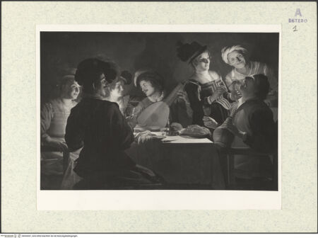 Vorderseite von Graphische Sammlung Albertina [https://www.deutsche-digitale-bibliothek.de/content/lizenzen/rv-ez/] Heiliger in Vorderansicht stehend, eine Keule in der Rechten, ein Buch in der Linken - , bh434367_recto. Foto.