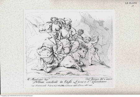 Vorderseite von Tomba, Verona [http://creativecommons.org/publicdomain/mark/1.0/] Raub der Europa - , bh434388. Foto.