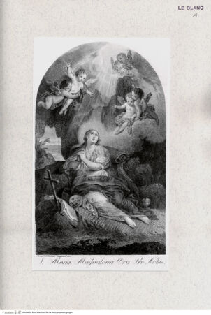 Vorderseite von Umberto Tomba Verona [http://creativecommons.org/publicdomain/mark/1.0/] Die Heilige Maria Magdalena mit Engeln - , bh434426. Foto.