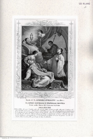 Vorderseite von Umberto Tomba Verona [http://creativecommons.org/publicdomain/mark/1.0/] Der Heilige Andreas Avellino, Aloisius von Gonzaga und Stanislaus Kostka - , bh434428. Foto.