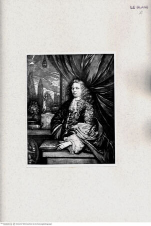 Vorderseite von Stift Göttweig, Graphisches Kabinett [http://creativecommons.org/publicdomain/mark/1.0/] Selbstbildnis des Pieter Schenk - , bh434547. Foto.